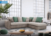 Living Room Furniture Reclining and Sliding Seats Sets Lincoln Sectional