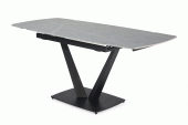 Dining Room Furniture Marble-Look Tables 109 Grey Dining Table
