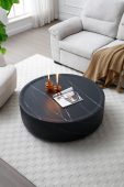 Living Room Furniture Coffee and End Tables 6155 Black Coffee table