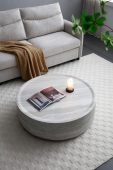 Living Room Furniture Coffee and End Tables 6155 Sand Coffee table