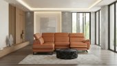 Living Room Furniture Sectionals Gea Left Sectional w/ recliner